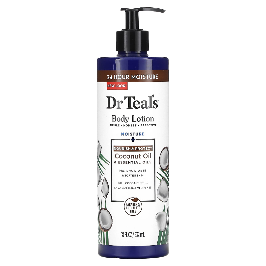 DR TEALS BODY LOTION COCONUT OIL 532ML